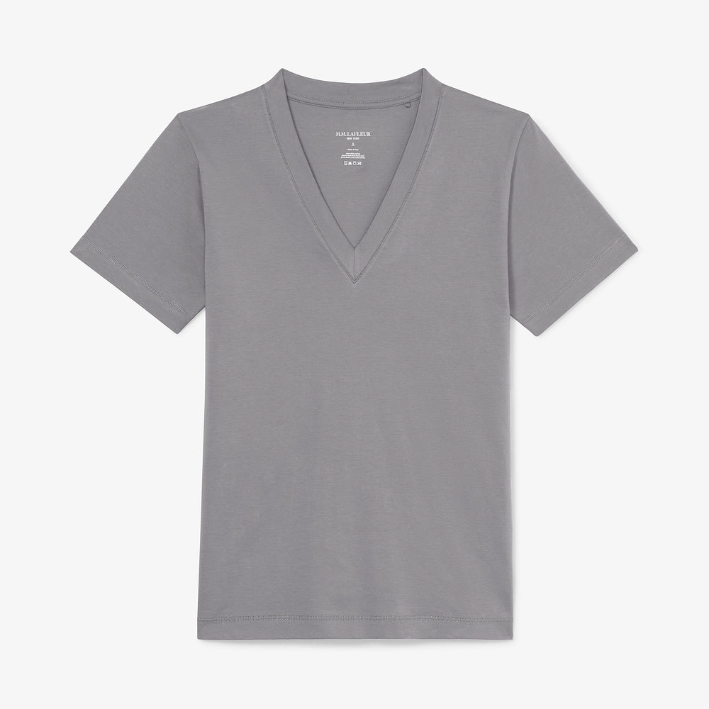 packshot image of the lee t-shirt in thistle