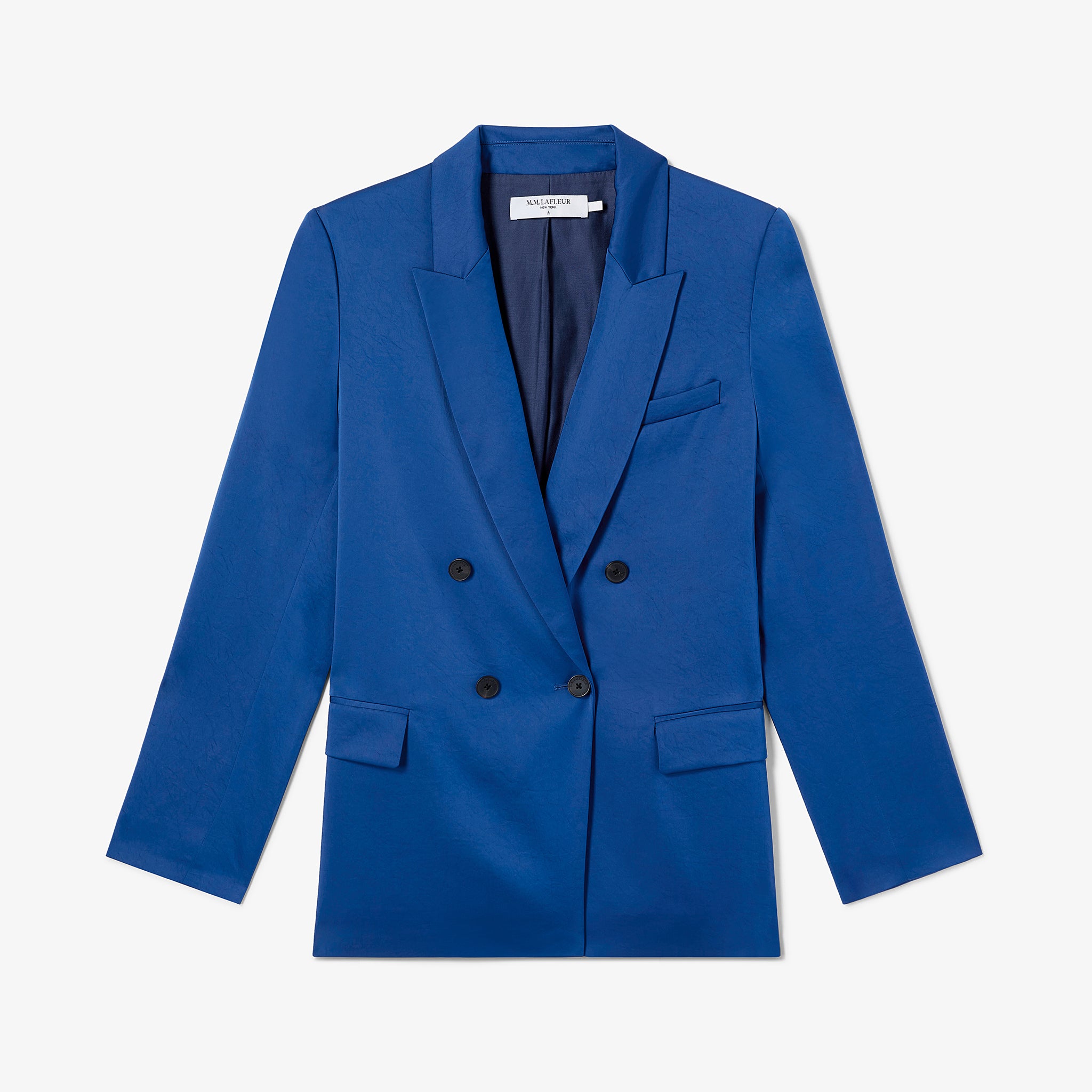 packshot image of the o'hara jacket in sapphire