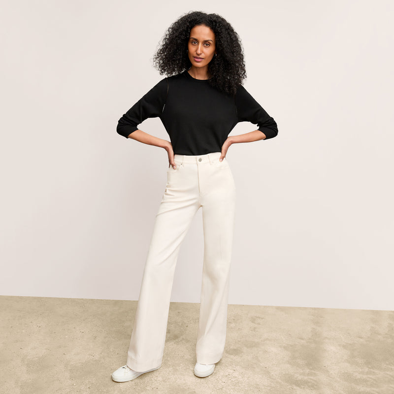 Larissa Pointelle Sweater