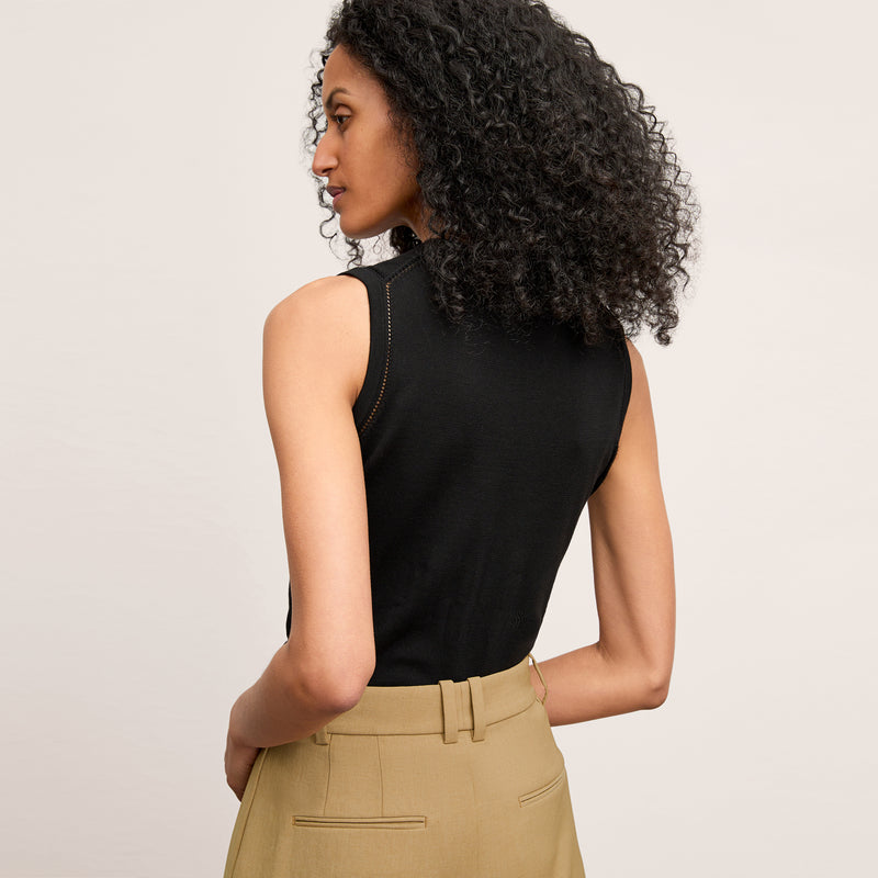Crimmins Pointelle Tank