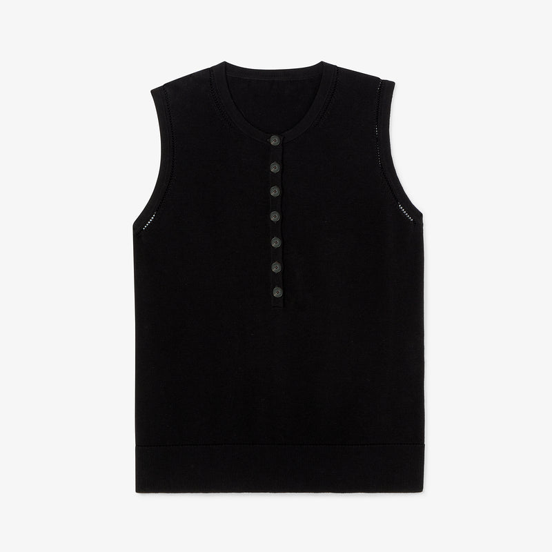 Crimmins Pointelle Tank