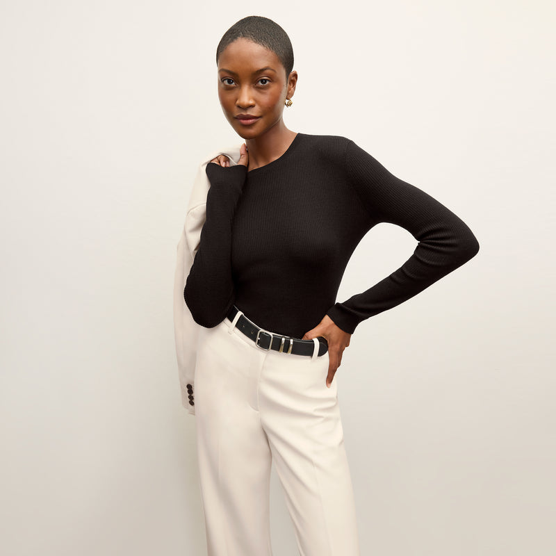 Beck Fitted Crewneck Sweater