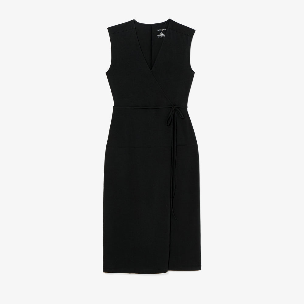 Packshot image of the Marta Dress-Pima Cotton Jersey :: Black