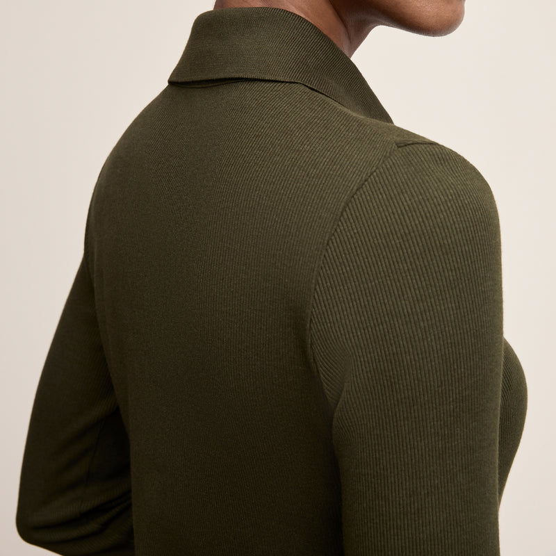 Nala Knit Button-Down