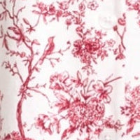 Red Timeless Toile Color Swatch 