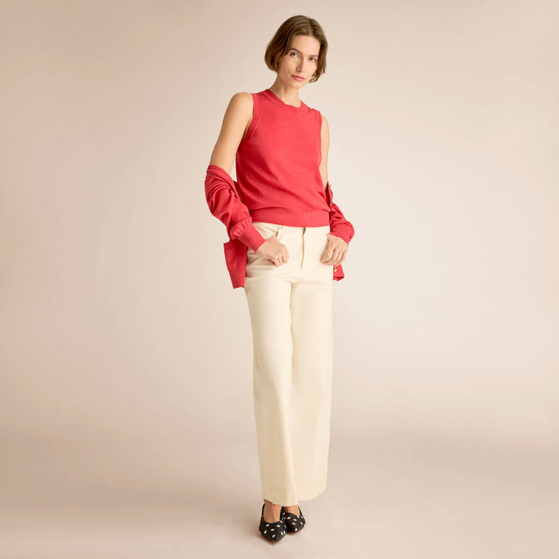 Rosalia Pointelle Cardigan