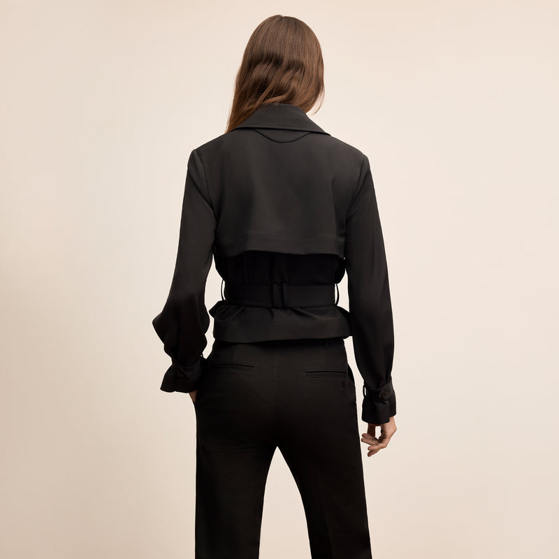 Scotte Moto Trench Jacket