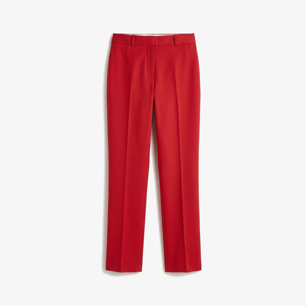 Red pants on a white background