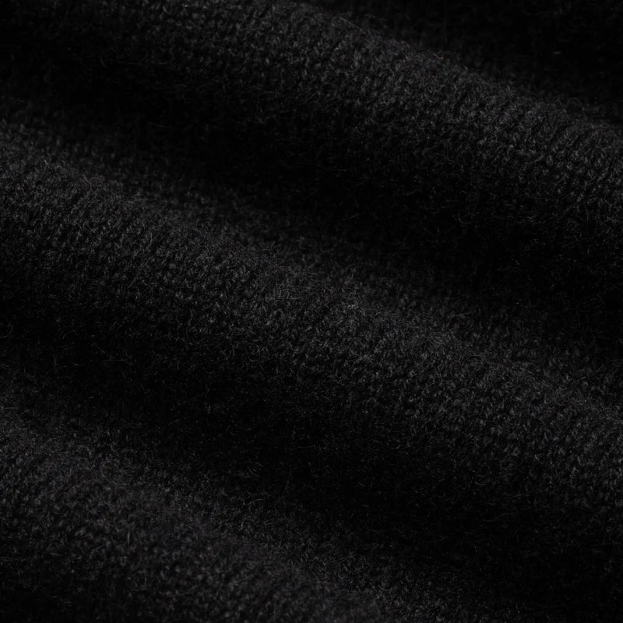 Close-up of black fabric texture