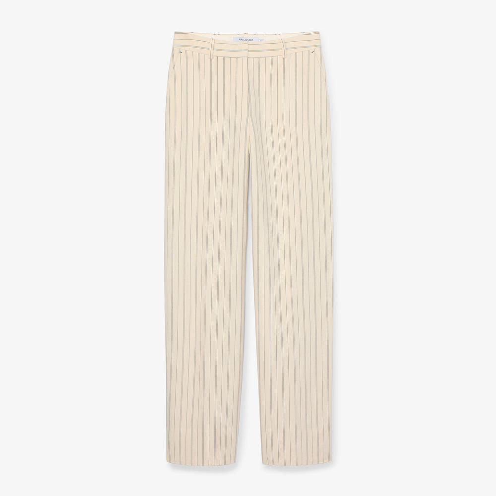 Packshot image of the Tinlsey pant in linen stripe
