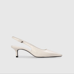 Black Suede Studio Lainey 50 Pump