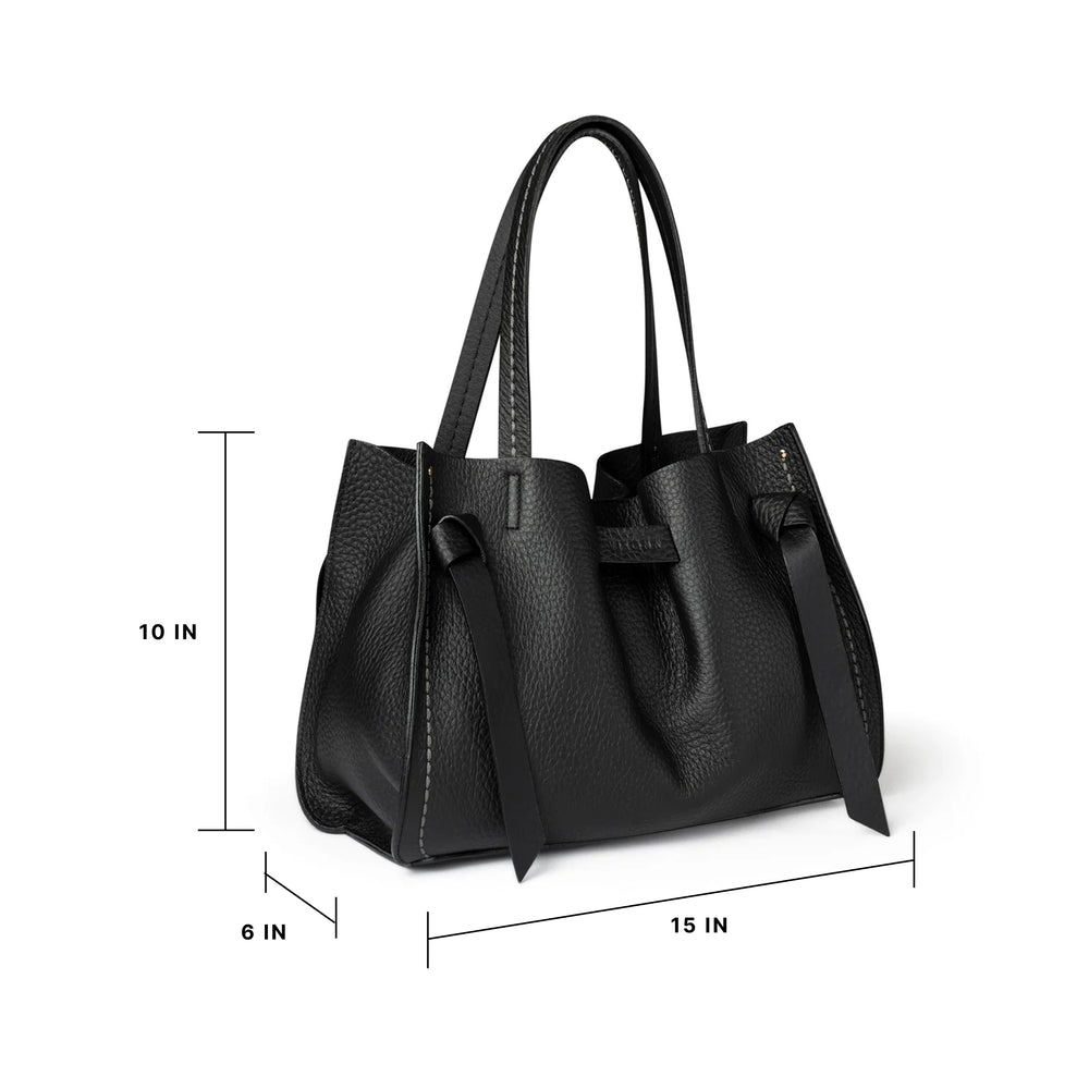Visonà Vittoria Bag Large, Nero, image 8 of 8