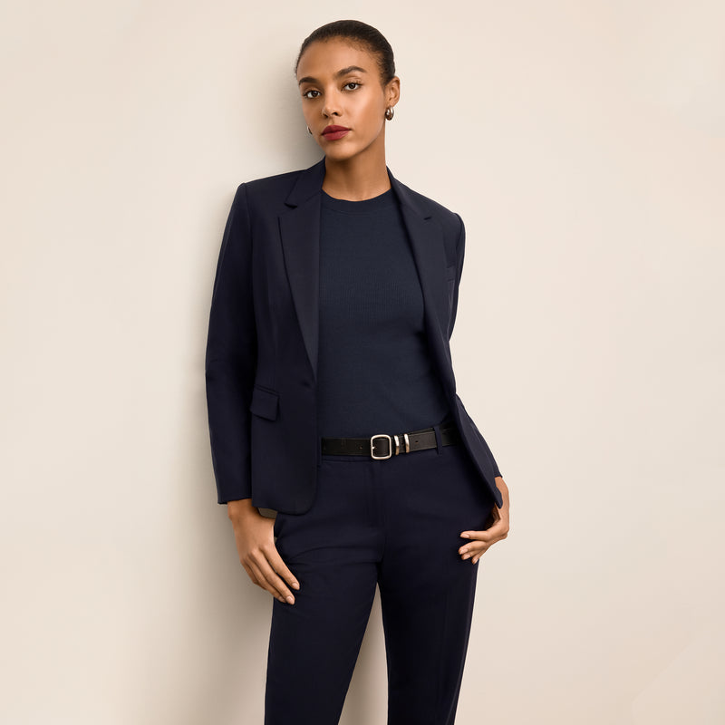 Blanche Button-Back Top