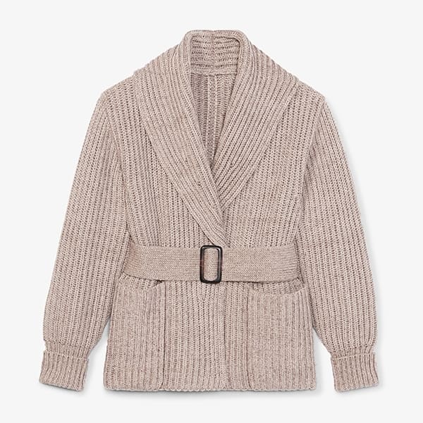 Packshot image of the Snyder Jacket—Lush Merino in Barley