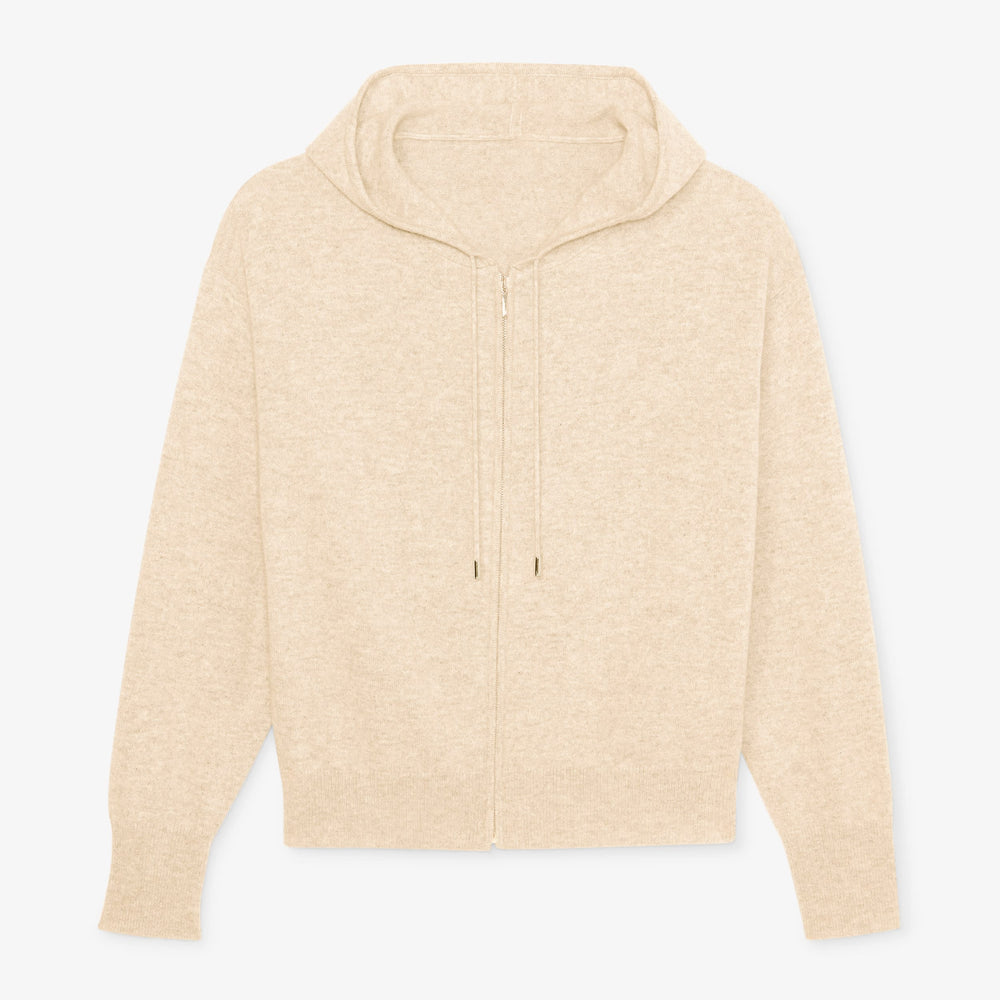 Packshot image of the Judith Hoodie—Cashmere in Turbinado