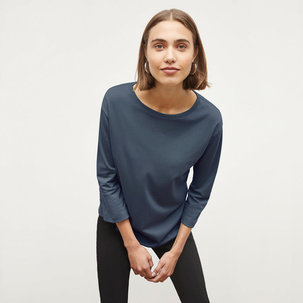 Owen T-Shirt - Pima Cotton :: Deep Sea