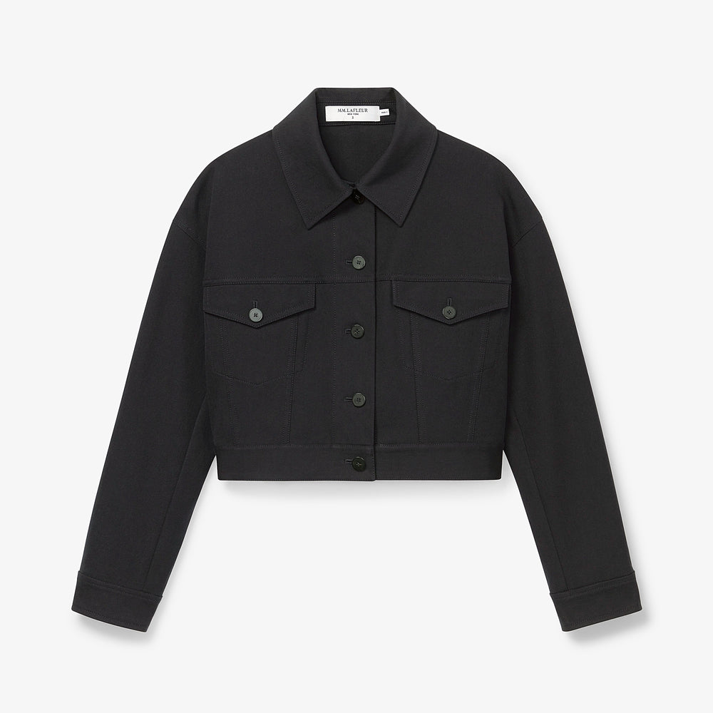 Packshot image of the anna jacket in hemlock