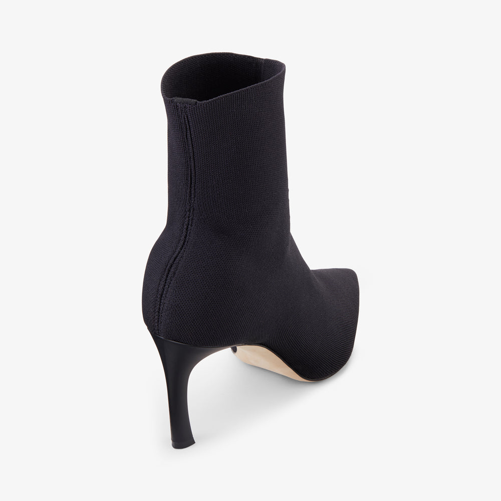 Packshot image of the Lana Boot--3D Knit in Black