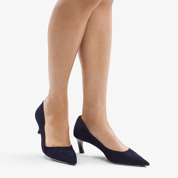Lillian 1.0 Pump-Suede :: Navy