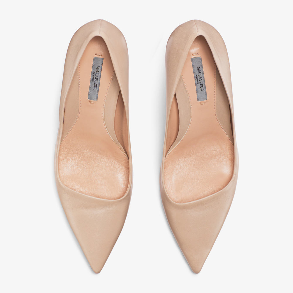 Packshot image of Ginger Pump in Glove Nappa