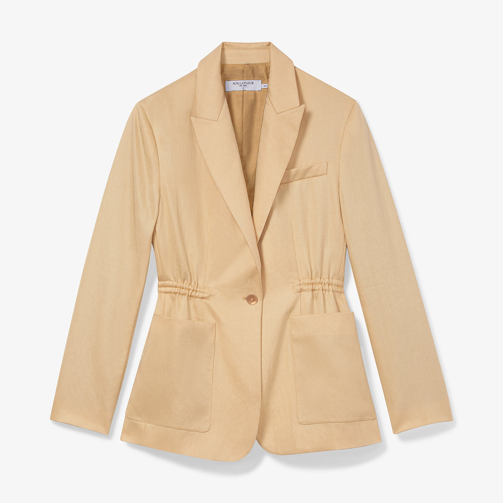 Packshot image of the Hyo Jacket - Everyday Twill in Butter