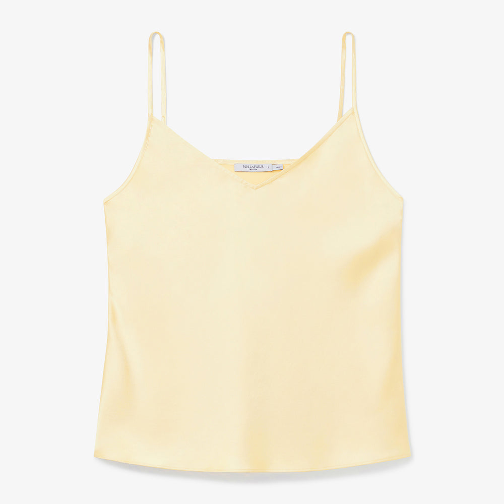 Packshot image of the lisey cami in parchment