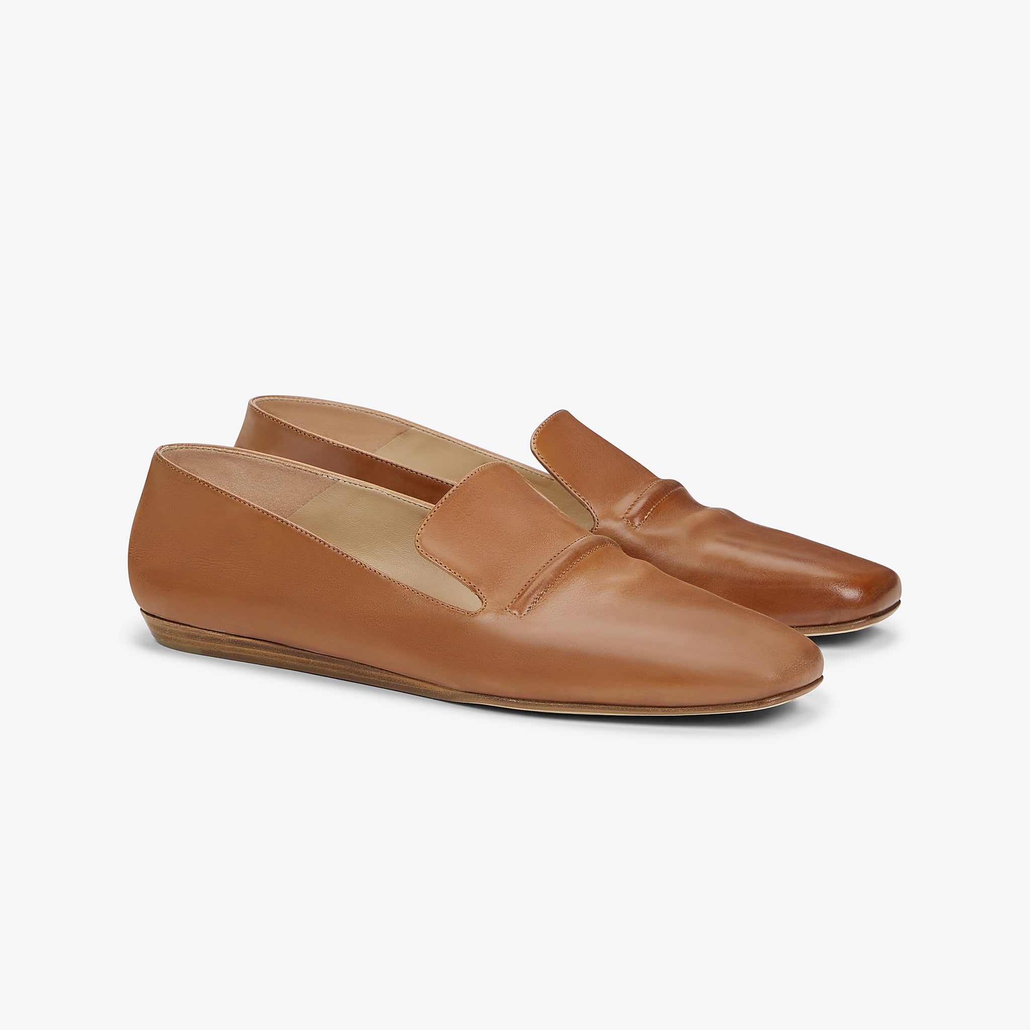 Packshot image of the Grace Loafer in Cognac 