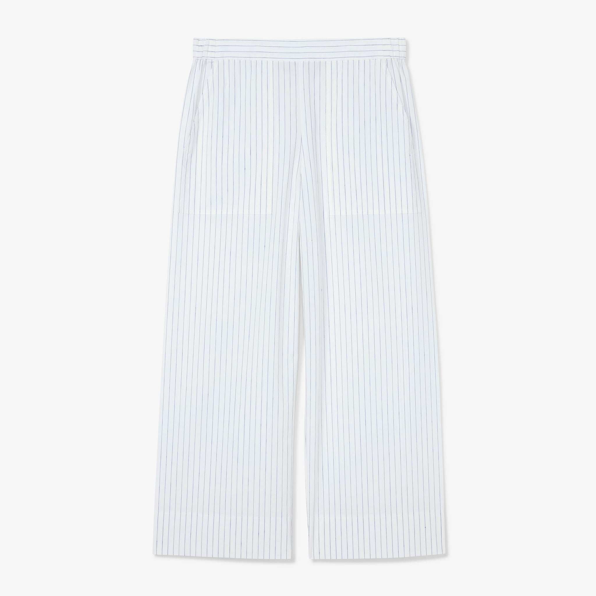 Packshot image of the Madelyn Pant in Blue / Ivory