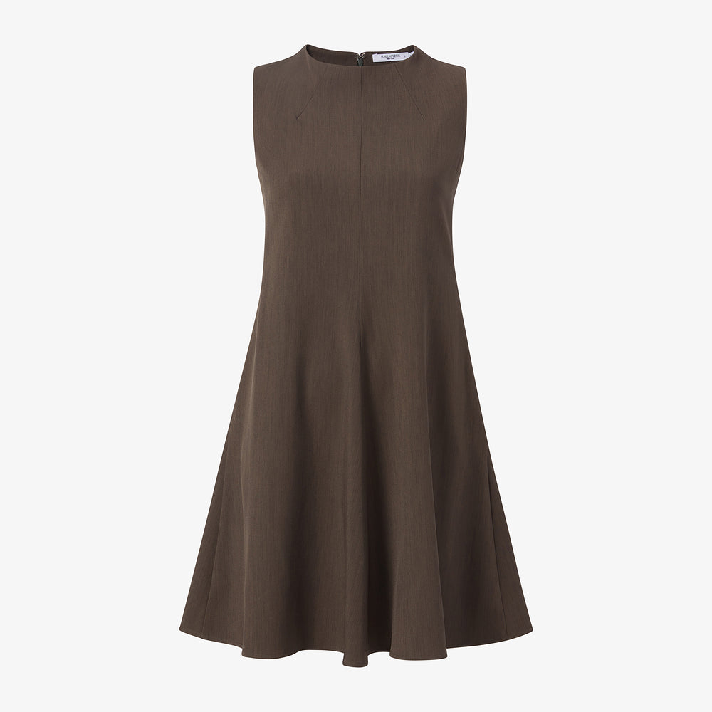 Packshot image of the malala dress in kale