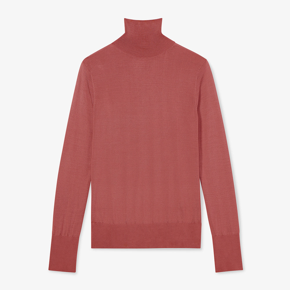 Packshot image of the Elizabeth Top in Rosewood