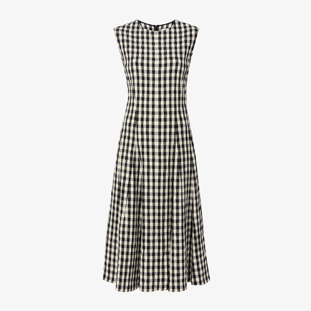 Packshot image of the nyla in luxe gingham