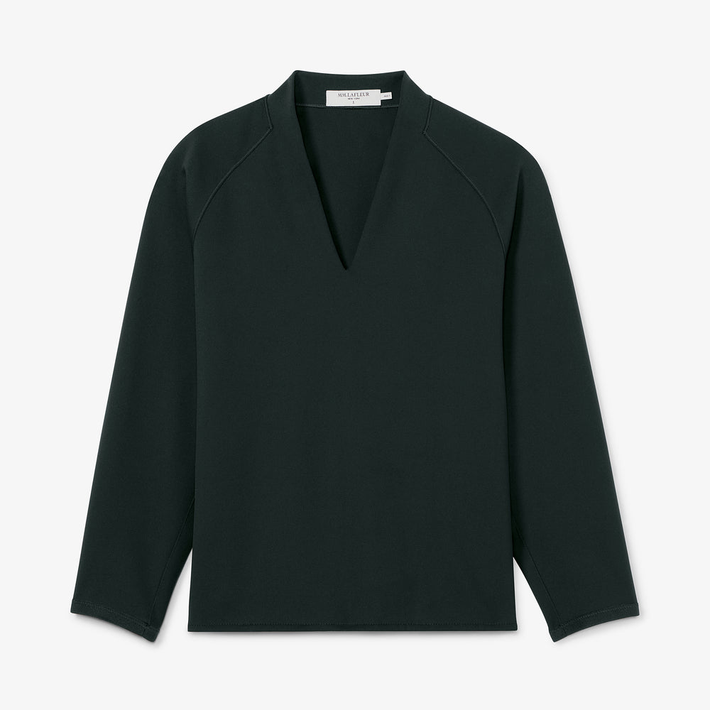 Packshot image of the Shawn Sweatshirt in Forest