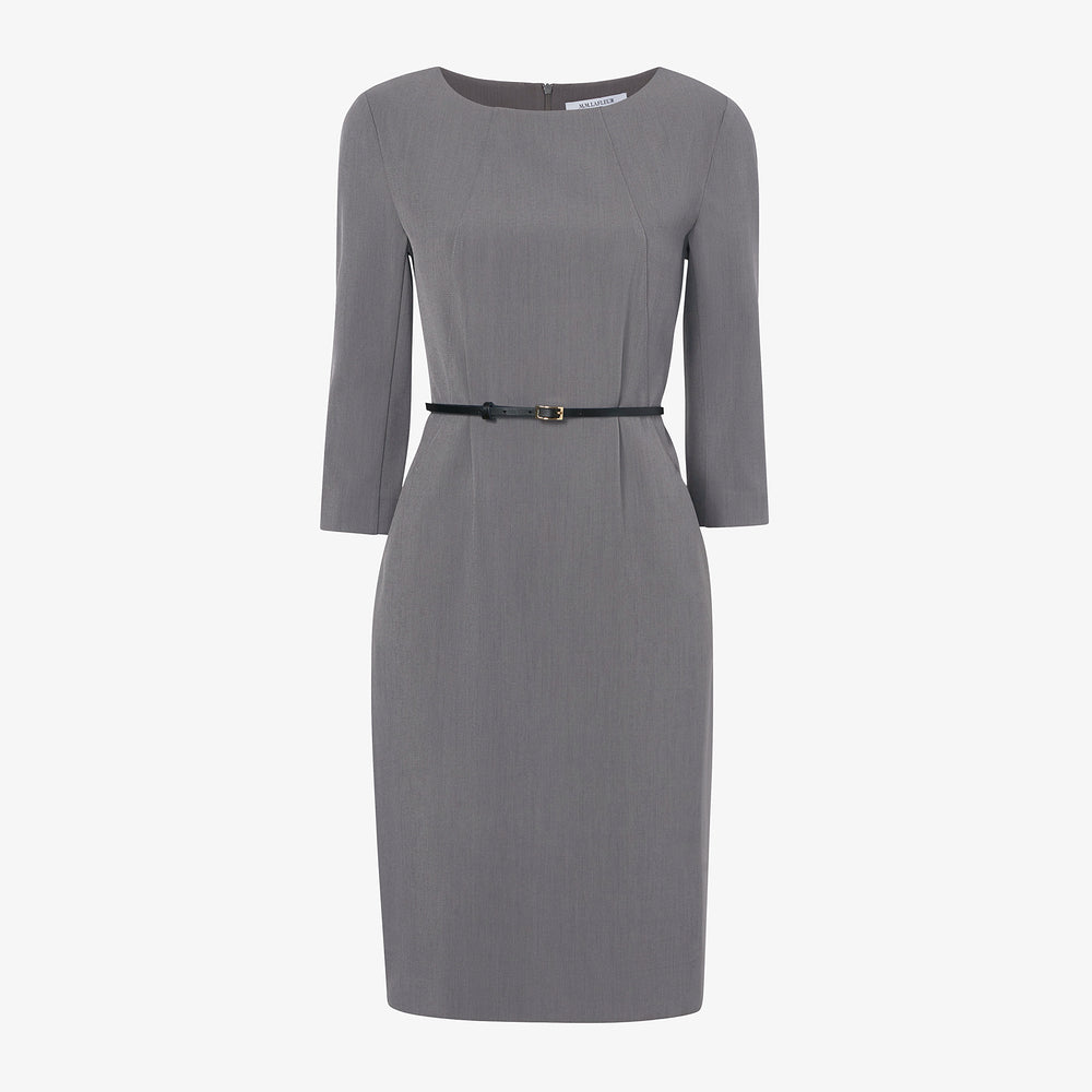 Packshot image of the Etsuko Dress in Steel Gray