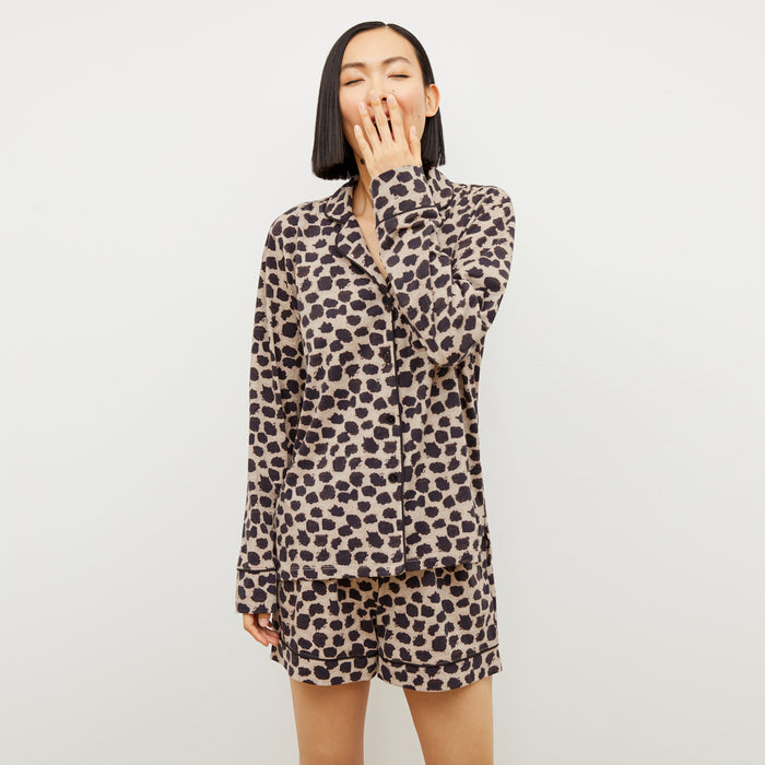 M.M. x Petite Plume Long Sleeve Short Set