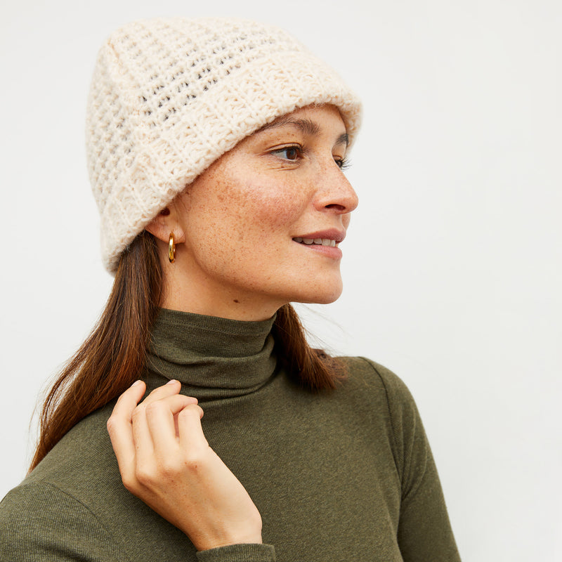 Square Stitch Beanie