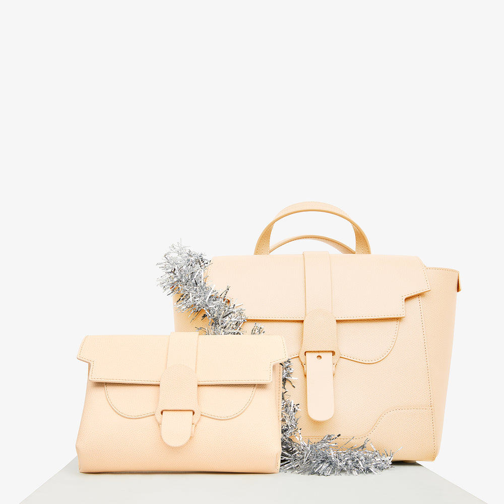 Still image of the M.M.LaFleur x SENREVE Aria Belt Bag in Chablis