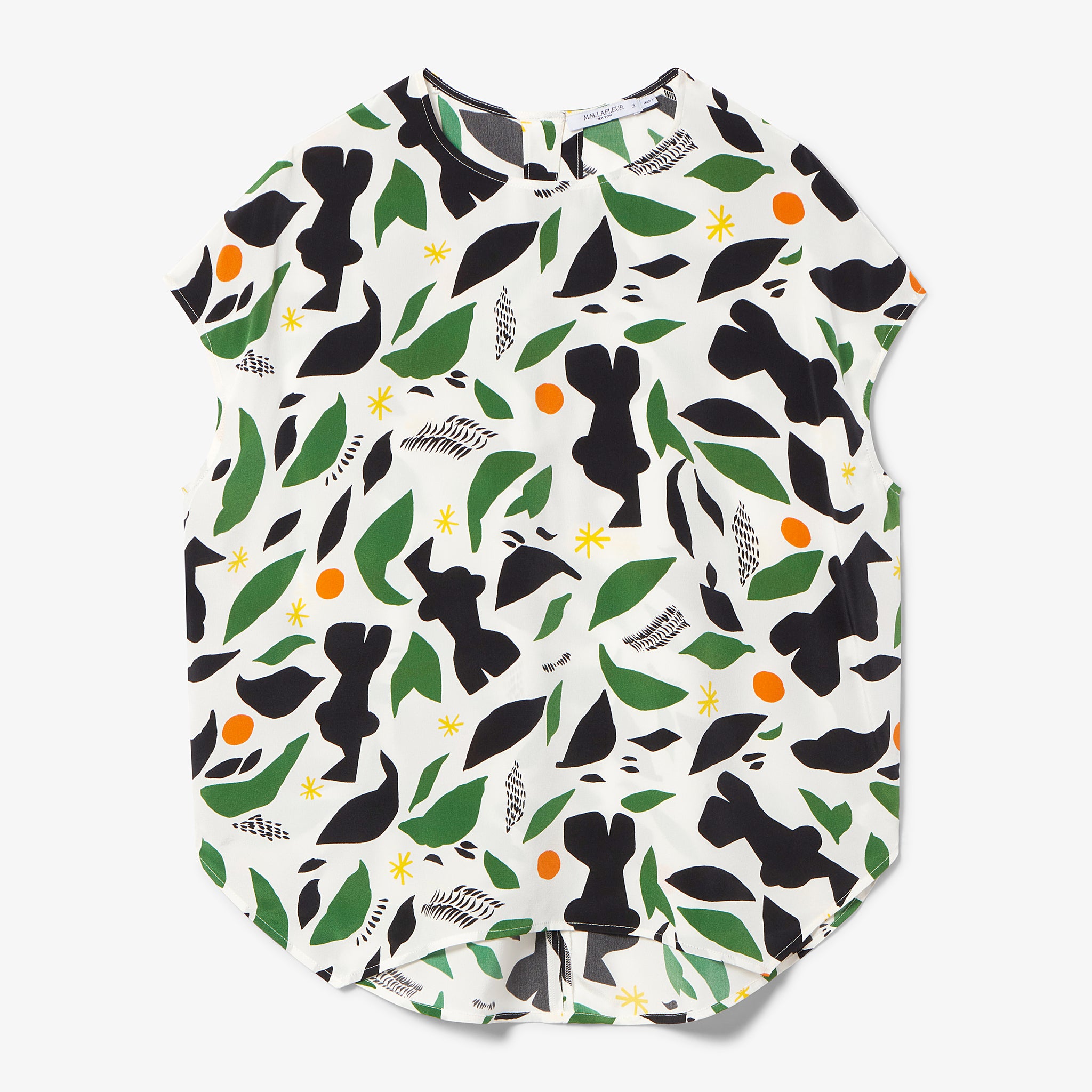 Packshot image of the didion top on icon print