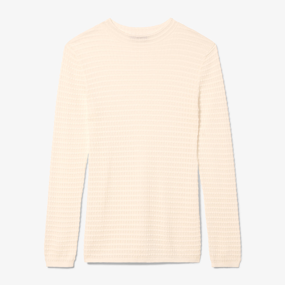 Packshot image of the Brodie Top in Meringue
