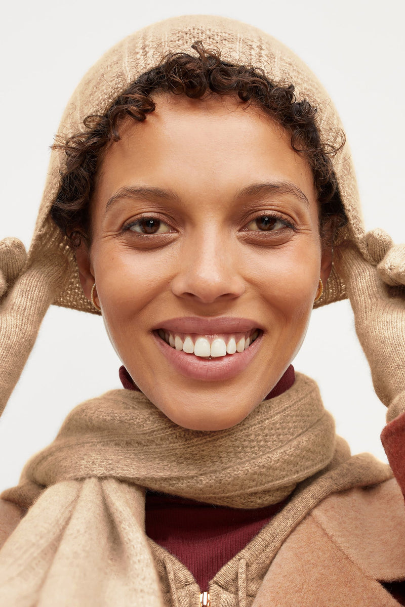 Circle Cable Beanie
