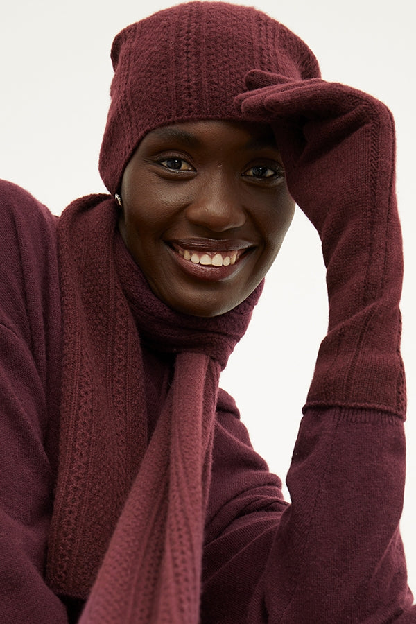 Circle Cable Scarf